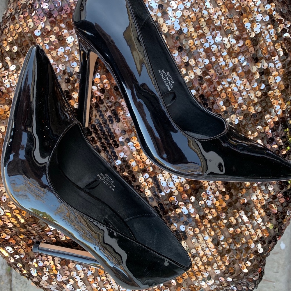 Black heels